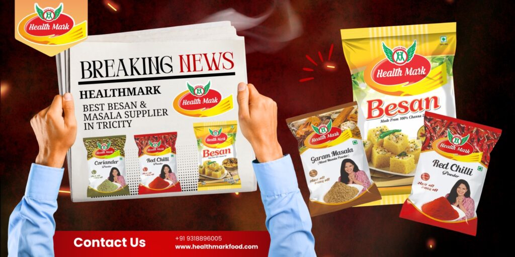 Best Besan Supplier in Tricity | Health Mark