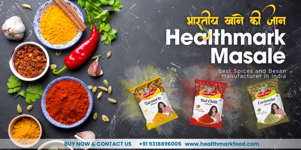 Besan and Spices Seller and Manufacture in North India Health Mark