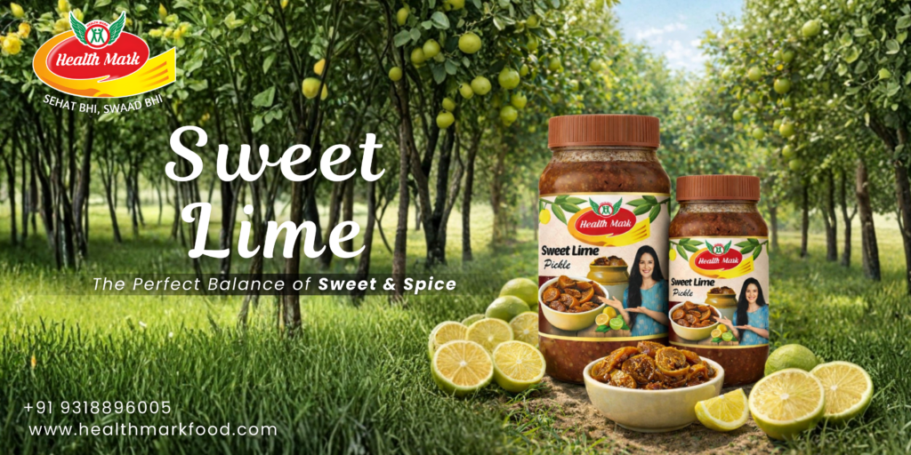 Best Lime Pickle Indian Food Authentic Taste by Health Mark