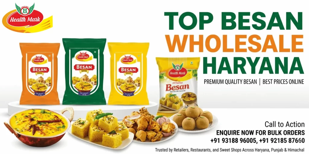 Top Besan Wholesale in Haryana HealthMark Besan