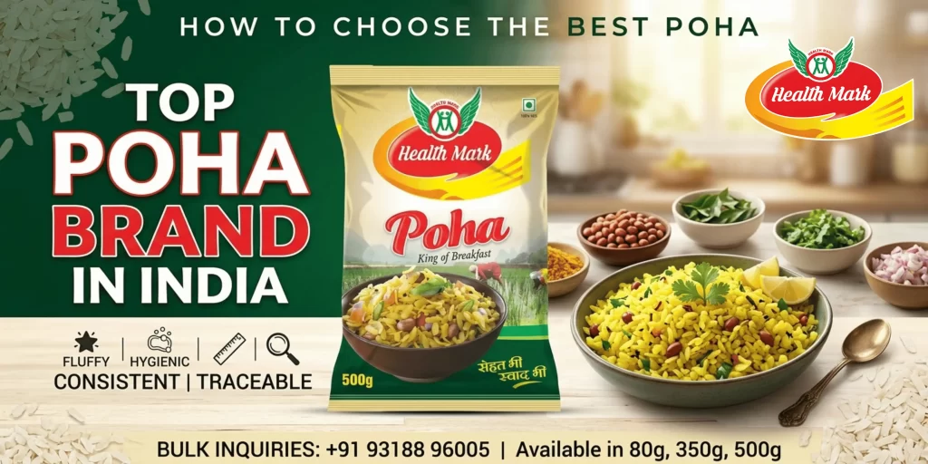 Top Poha Brand in India HealthMark