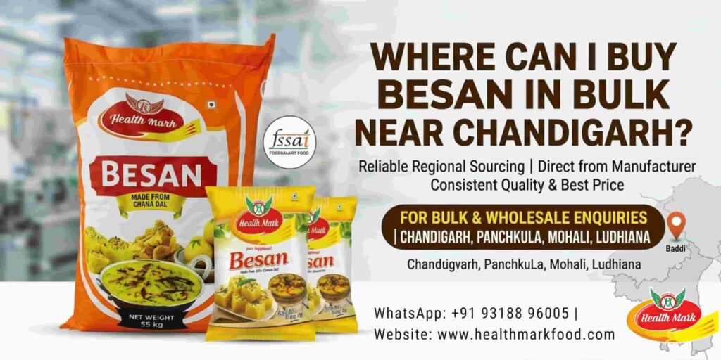 Where can I buy besan in bulk near Chandigarh Health Mark