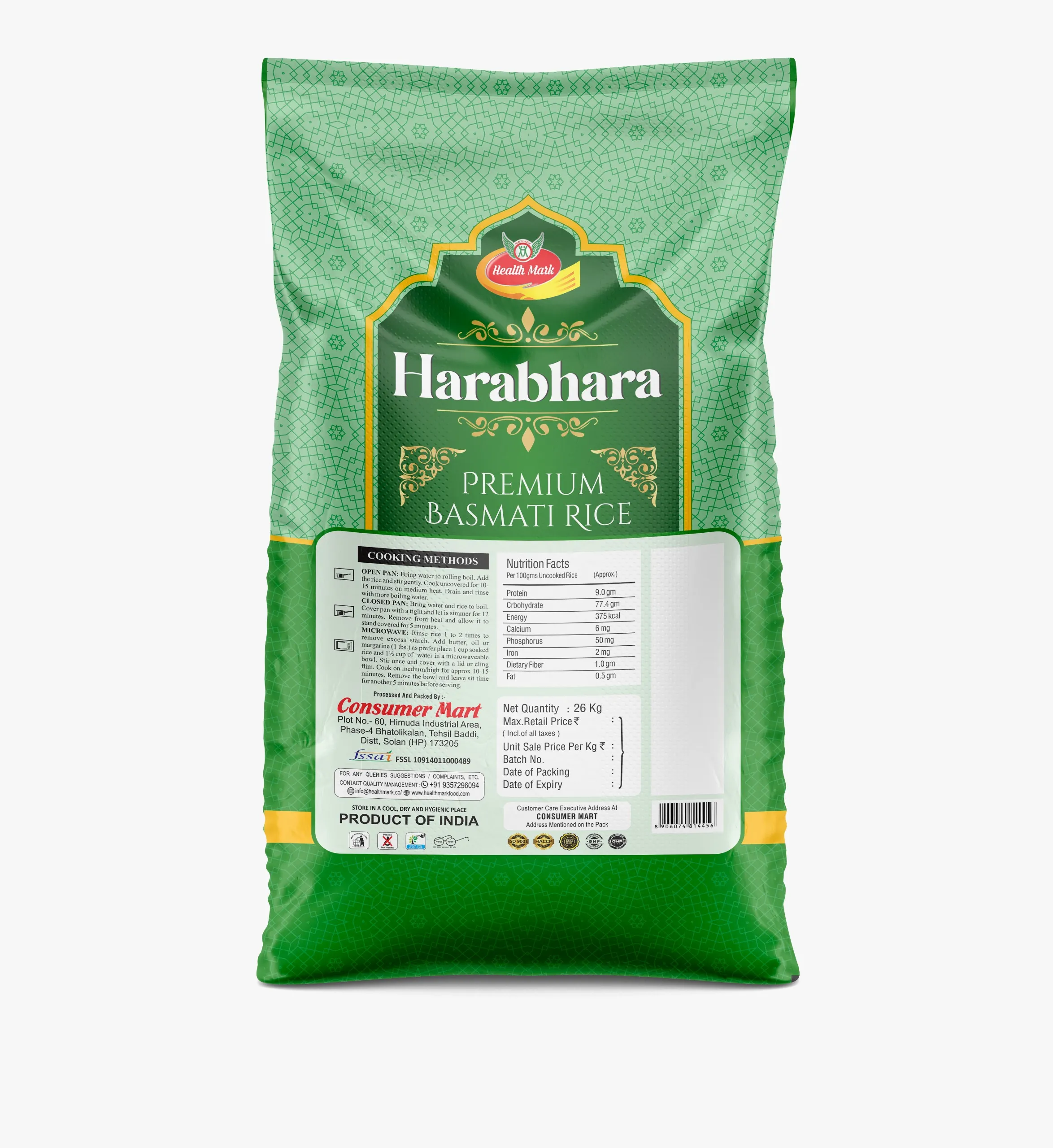 Harabhara Premium Basmati Rice - Image 2