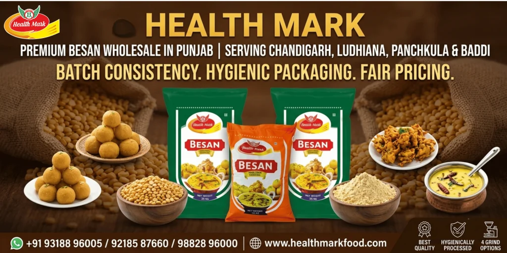 Buy Premium Besan Wholesale in Punjab Health Mark