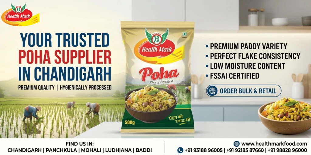 Top Poha Supplier in Chandigarh How to Choose the Best Poha Brand.