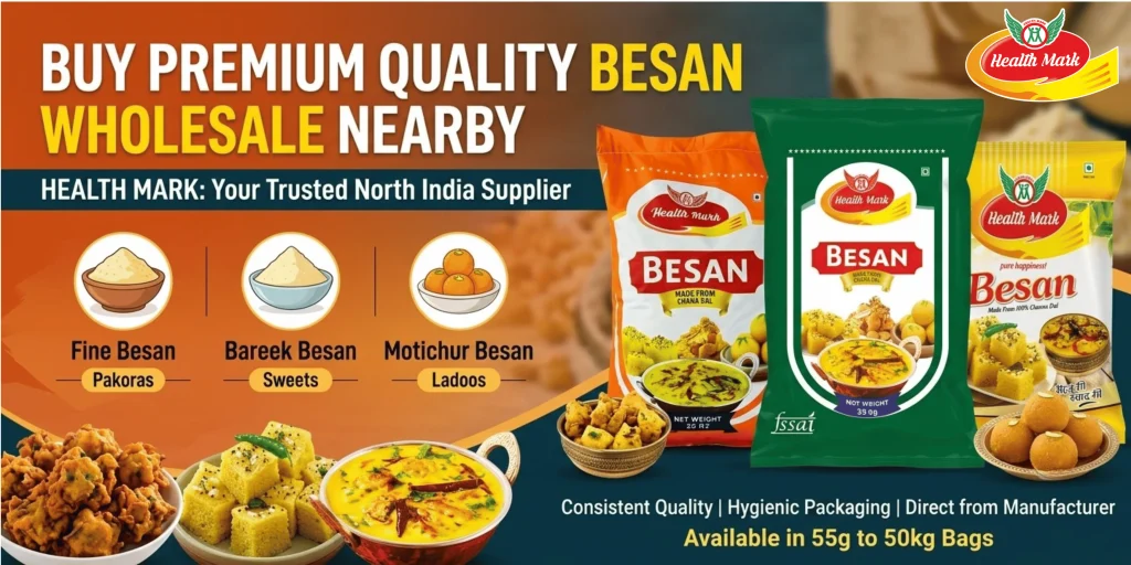 Premium quality besan wholesale