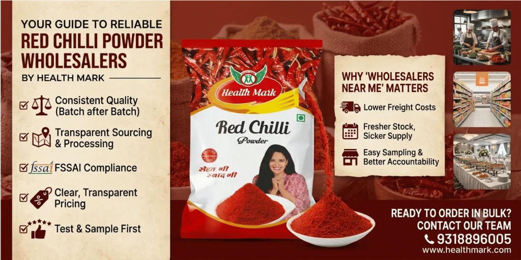 Top Red Chilli Powder Wholesalers Near Me Health Mark